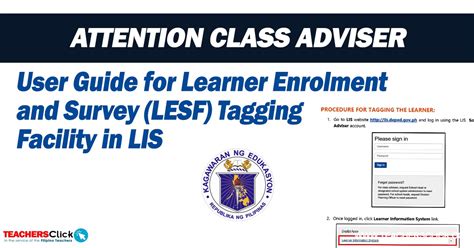 lis.deped.gov.ph enrollment masterlist 2020|Learner Enrolment and Survey Tagging Facility .
